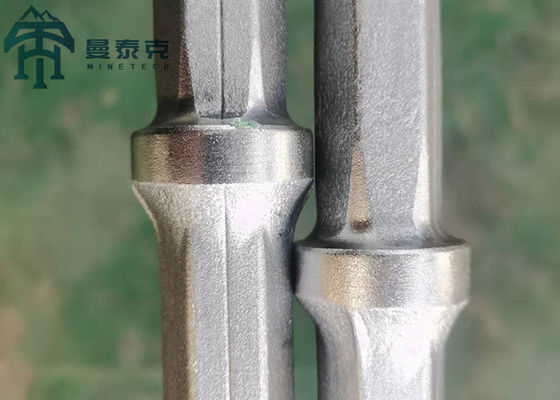 Altıgen 22mm Plug Hole Integral Drill Steel Or Rock Drill Rod For Quarry Mining Rock Drilling Tools