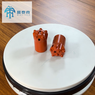 32 mm 11 derece giyim dayanıklı düğme matkapı yüksek performanslı kaya delme için