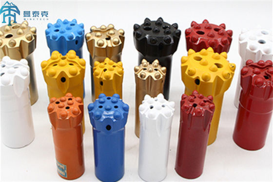 76mm T45 Threaded Button Bits Rock Drilling Tools  for Drifting and Tunneling