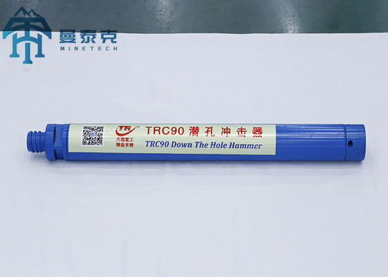 ISO Sertifikalı 79 mm çaplı Dth Çekiç Boru 6 - 25 bar hava basıncı için