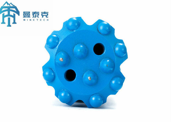 64 mm çaplı T38 iplik düğme parçası metalürji madenleri jeolojik araştırma ve su koruma inşaatı için