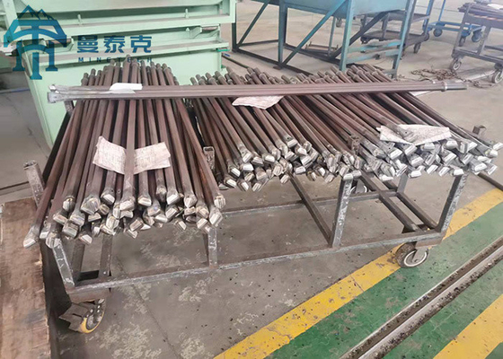 Yeraltı Madenciliği Hex 22mm Entegre Matkap Ucu Uzunluğu 800mm