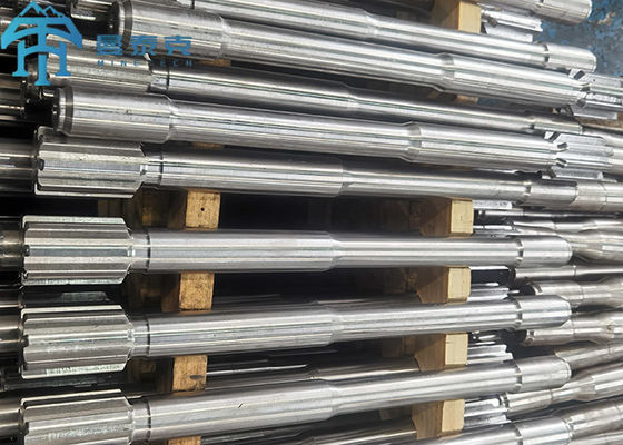 760mm Spline Uzunluğu 108mm Adaptör Diametresi 9kg Ağırlık Top Çekiç Matkapları için Şank Adaptörü