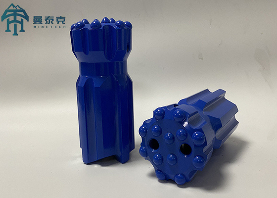 T38 76mm Madencilik Retrac Buton Bit 45crnimov Alaşımlı Çelik