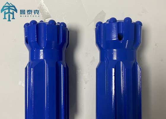 Çekilme matkap düğmesi T45 76mm Maden için