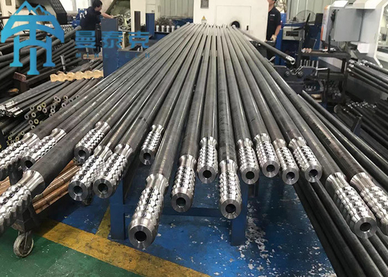 Sert Kaya Tünel Açma için 4270mm T51 Uzatma İpliği Matkap Çubuğu