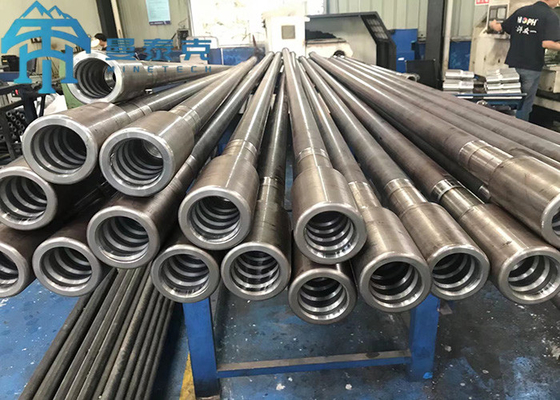 Madencilik ipliği matkap çubuğu R25 2430mm Çimento karbürlenmiş işlem