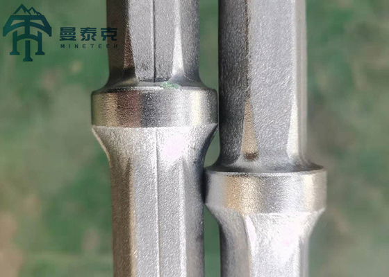 Kaya Madenciliği Sondaj Altıgen 22 * ​​108mm Çelik Entegre Matkap Çubuğu Keski Kafası