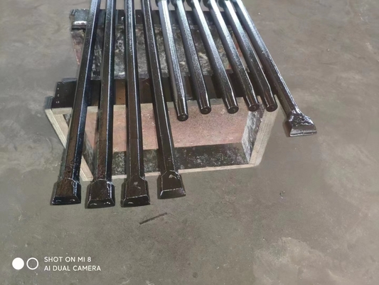 Altıgen 22mm Plug Hole Integral Drill Steel Or Rock Drill Rod For Quarry Mining Rock Drilling Tools