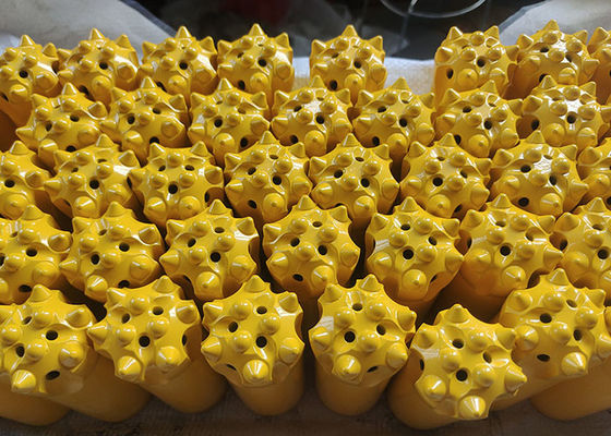 43MM R32 Balistik Şekil Özellikle Düzleştirilmiş Düğme Bit