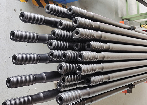 T38 Dayanıklı Hız Çubuğu 1830mm Sert Kaya Kuyruklama için