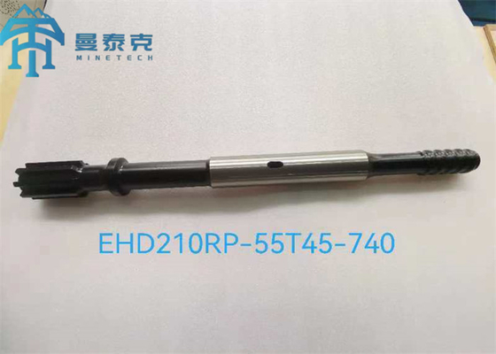 Thread T38 Tunneling için Çubuk Adaptörü Drift ve Tunneling Uygulamaları için 380mm Uzunluğunda Top Hammer Drill Aletleri