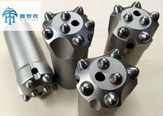11 derece Broca 34mm 7 Düğme Taper Drill Bit Madencilik Boğma Patlama