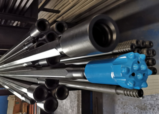 T38 Hızlı Çubuk MF 3660mm Sabit Kaya Kuyrukları için Filme Kuyruk Çubukları