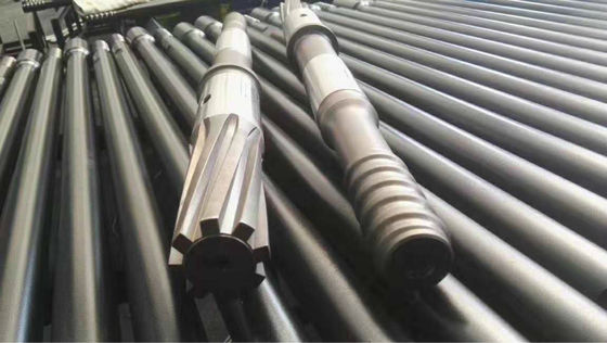T38 COP1238 Çubuk Adaptörü Yüksek Karbon Çelik CNC İşleme Sondaj Aracı