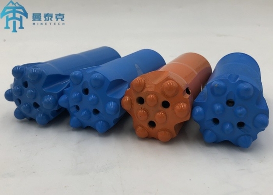 Normal etek T38 64mm CNC frezeleme ısı işleme ile iplik düğme bit