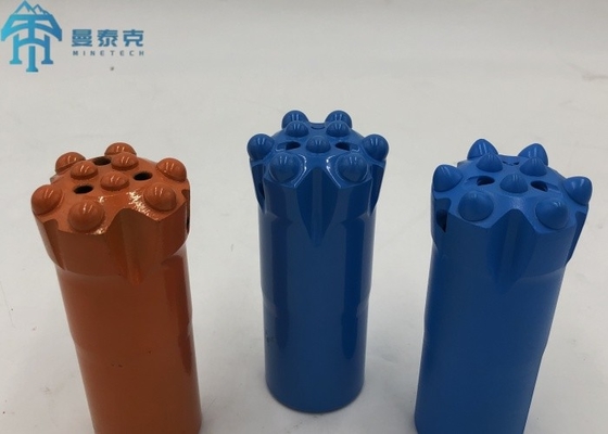 Normal etek T38 64mm CNC frezeleme ısı işleme ile iplik düğme bit