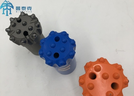R32 48MM iplik düğme matkapı küresel ve balistik kaya matkapı