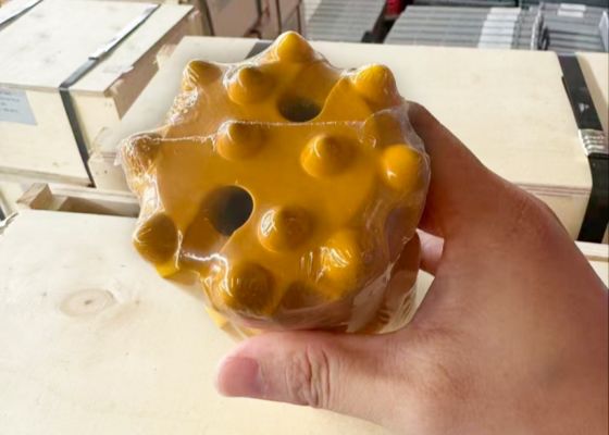 Top hammer T38 76mm Retract Button Bits Tungsten Carbide