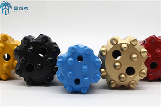 76mm T45 Threaded Button Bit for High Wear Resistance and Hardness in Drifting and Tunneling