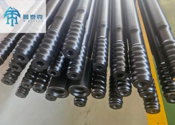 T38-H35-R32 Tünel sürüklenmesi için 2700 mm'lik ipli kaya delme çubuğu