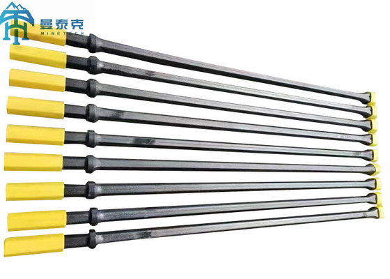 Keski Ucu Küçük Delik Delme ile H22x108mm Entegre Matkap Çubuk Çelik