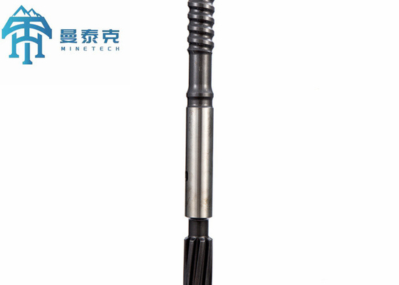 Thread T38 Tunneling için Çubuk Adaptörü Drift ve Tunneling Uygulamaları için 380mm Uzunluğunda Top Hammer Drill Aletleri