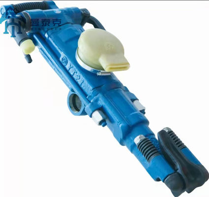 YT29a küçük delik delme 60mm Piston Stroke 27kg Kaya delme makinesi