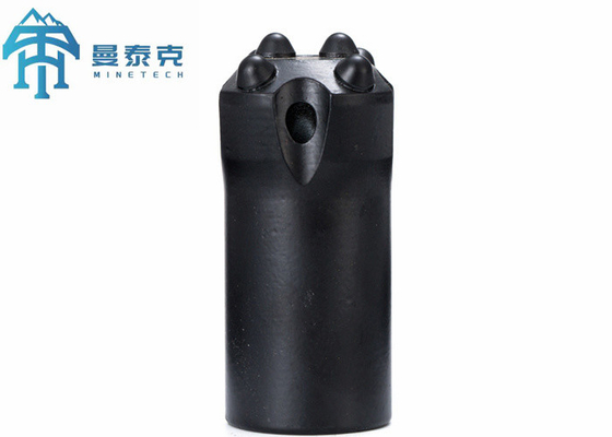 11 Derece Tapered Button Bit Sıcak Basınçlı Karbid Küçük Delik Buhurlama Aracı