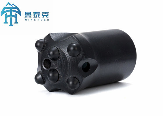 Madencilik Makineleri Parçaları Tapered Button Bit 7 Button 11 Degrees 38mm Rock Booring için
