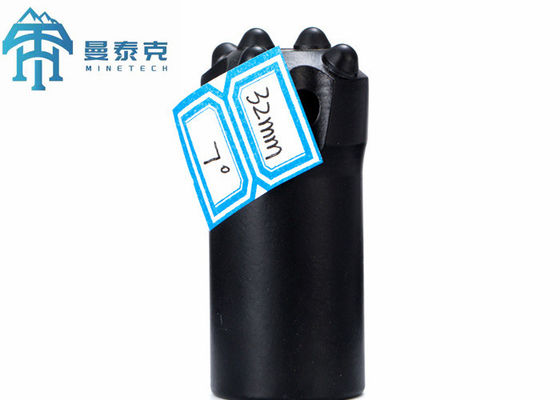 Madencilik Makineleri Parçaları Tapered Button Bit 7 Button 11 Degrees 38mm Rock Booring için