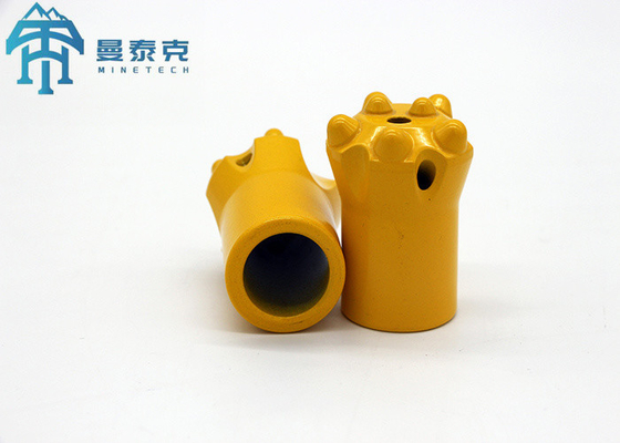 Çok fonksiyonlu 11Degree 36 mm Taper Button Drill Bit Hard Rock Drilling için