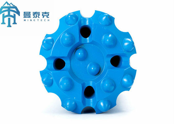 Madencilik için 102mm T51 Kaya Delme Bit Karbür Parabolik İplik Düğmesi
