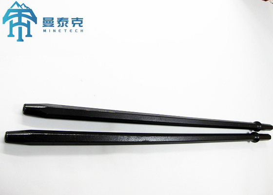 H25 Tapered Rock Drilling Tool Hexagonal Drill Rod Mining ve Quarry için