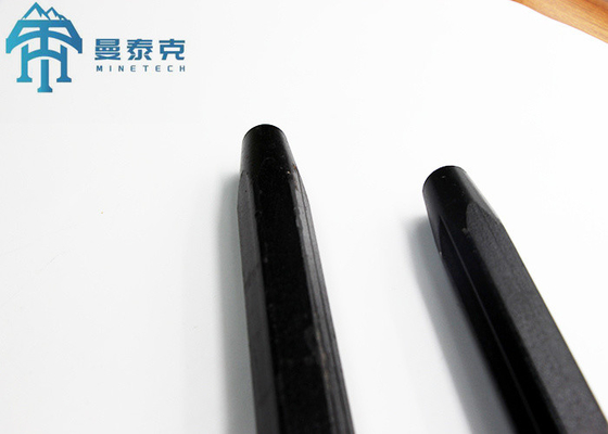 H25 Tapered Rock Drilling Tool Hexagonal Drill Rod Mining ve Quarry için