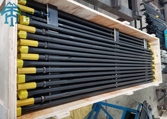 Dia41mm L80cm / L120cm Entegre Çelik Matkap Çubuğu Jeolojik Sondaj Kullanımı