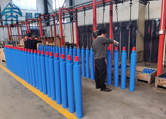 Düşük Hava Basıncı Kaya Delme Kuyu DTH Hammer TRC90 855mm Uzunluk