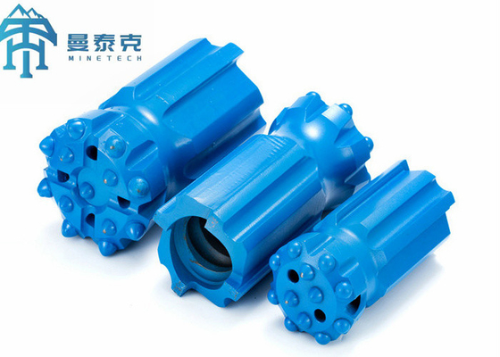 İnşaat Kaya Delme T38 / R32 Düğme Ucu 45mm - 127mm