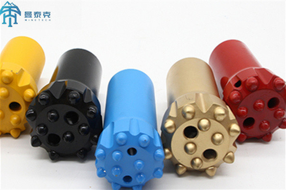T45 76mm Konu Madenciliği Düğmesi Bit Kaya Delme Araçları