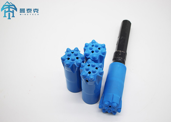 76mm T51 Top Hammer Thread Button Bit Rock Borma Araçları