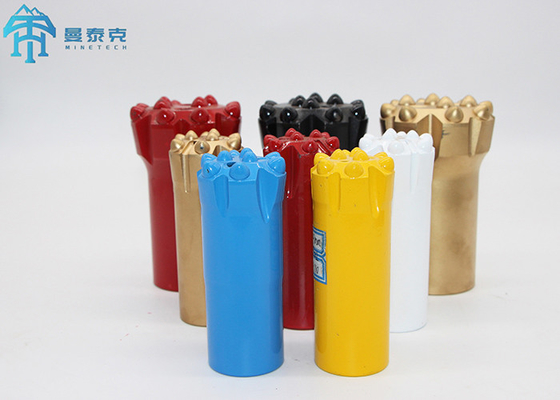 T51 76mm Konu Düğme Bit Taş Ocağı / Maden Sondaj Aletleri