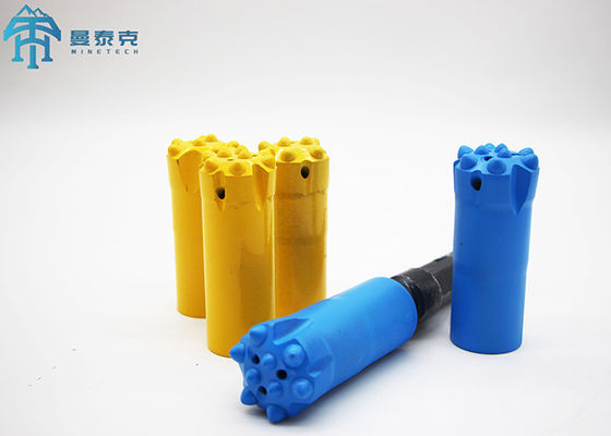 Tungsten Karbür 45mm R32 İplik Düğmeli Kaya Matkap Uçları