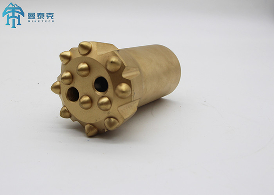 Maden Arama İpliği Düğme Biti Delme Aracı Çapı 76mm T38