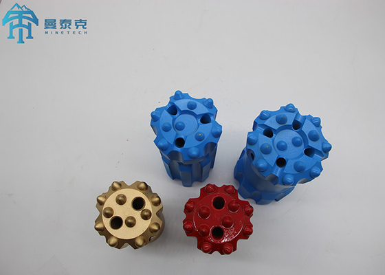 102mm T51 Geri çekme Düğmesi Bit Tungsten Karbür Sert Kaya Çalışma Aracı