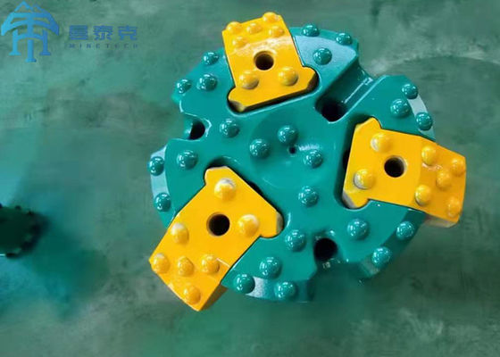 Ql80 Şank Dth Drill Bit Flat Front Design With Air Tube For Rock Drilling (Devleri delmek için hava tüpü olan düz ön tasarımı)