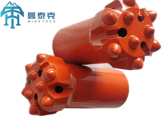 T45 Dişli Kaya Delme Ucu 76mm Çap 8x12.7 Düğmeli