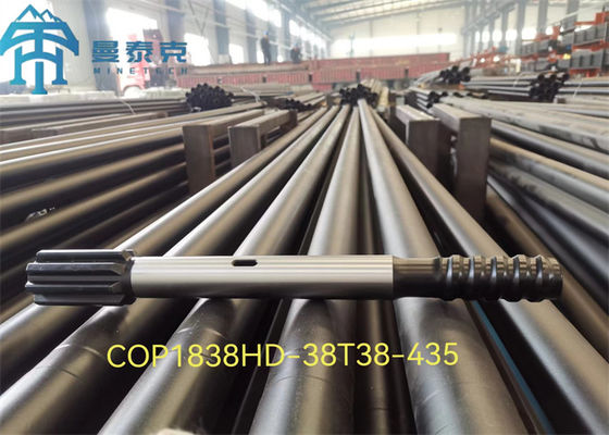 Epiroc Top Hammer COP1838HD T38 Çeşme Madenliği için 435mm Şank Adaptörü