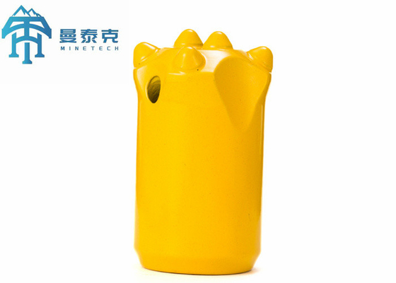 Küçük Delik Delme Konik Düğme Bit Sıcak Basınç İşleme Tipi 32mm