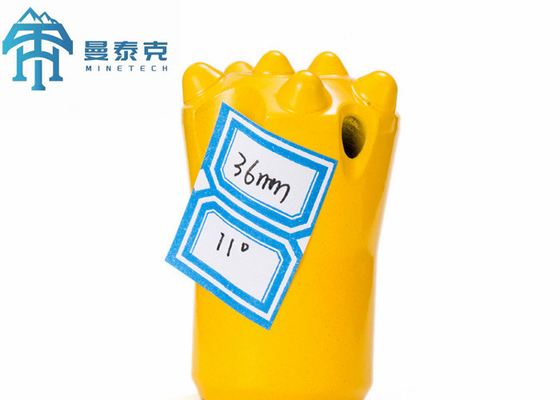 Yüksek Performanslı 36mm Kalıplı Tapered Button Bit Rock Hard Alloy
