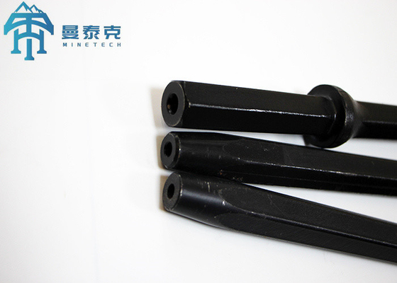 Karbürizasyonlu, konik matkap boru boru şankı Hex22x108mm Çelik Çubuk Kaya Çelik